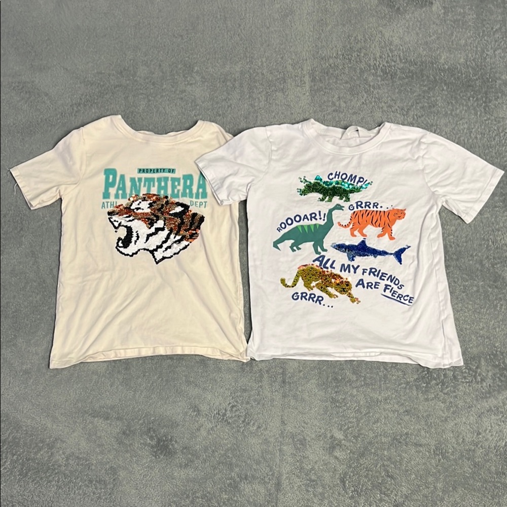 Sequins Flip T-Shirts Kids H&M